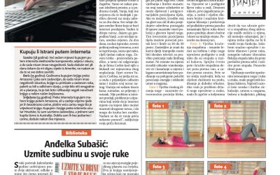 Glas Istre, 22.01.2012 – Antigravitacijske vježbe za limfu