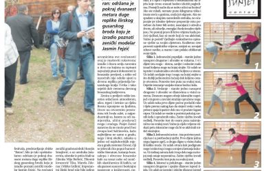 Glas Istre, 29.04.2012 – Nadolazeće ljeto motiv za vježbu s djecom